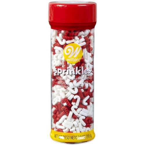Christmas Candy Cane Sprinkles - Click Image to Close